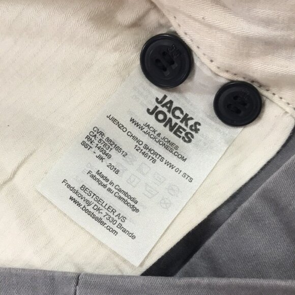 Jack & Jones Men's Classic Chino Shorts - Picture 5 of 7